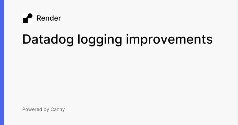 Integrating Render With Datadog Render Docs - Geometric Pattern Collection - Mobile Quality