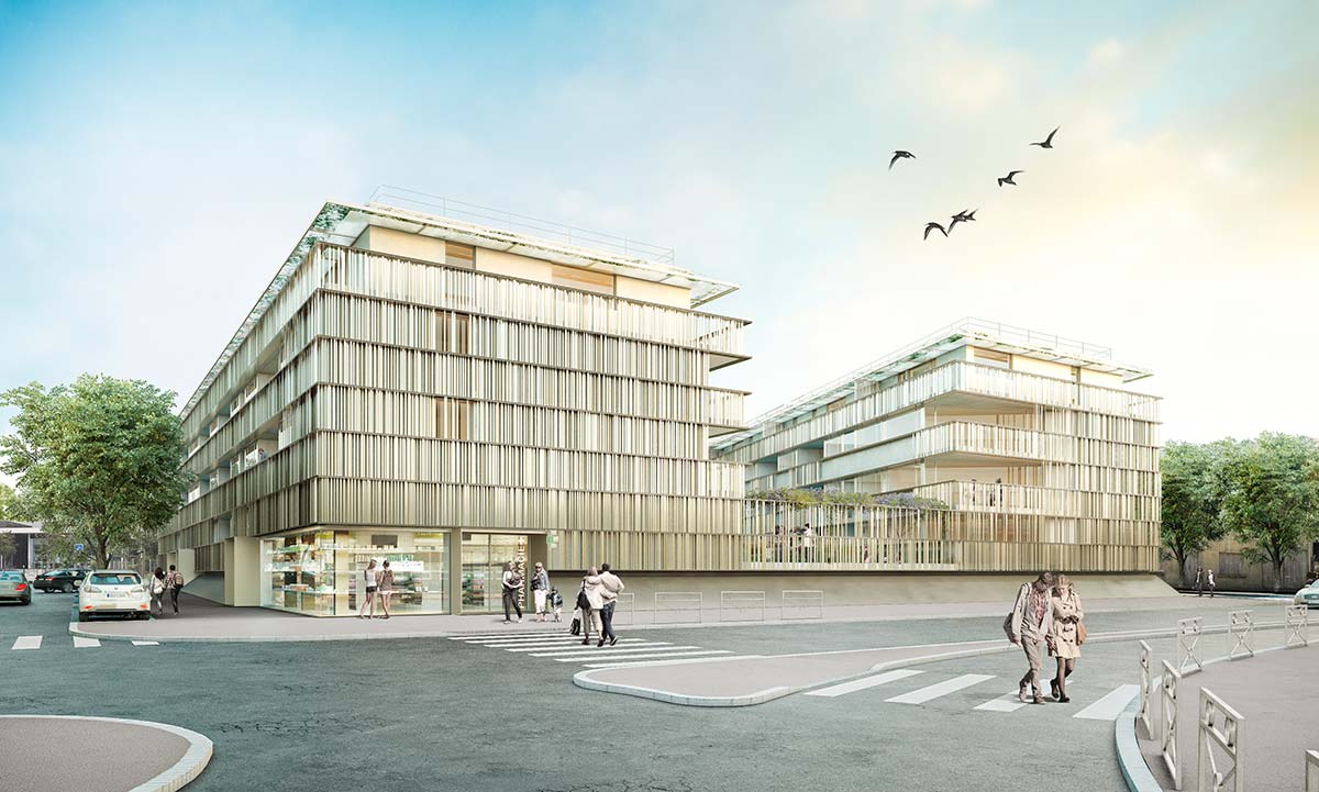 Find out how cgi can boost your sales! Architectural Rendering | Architectural visualization building La Glaciere