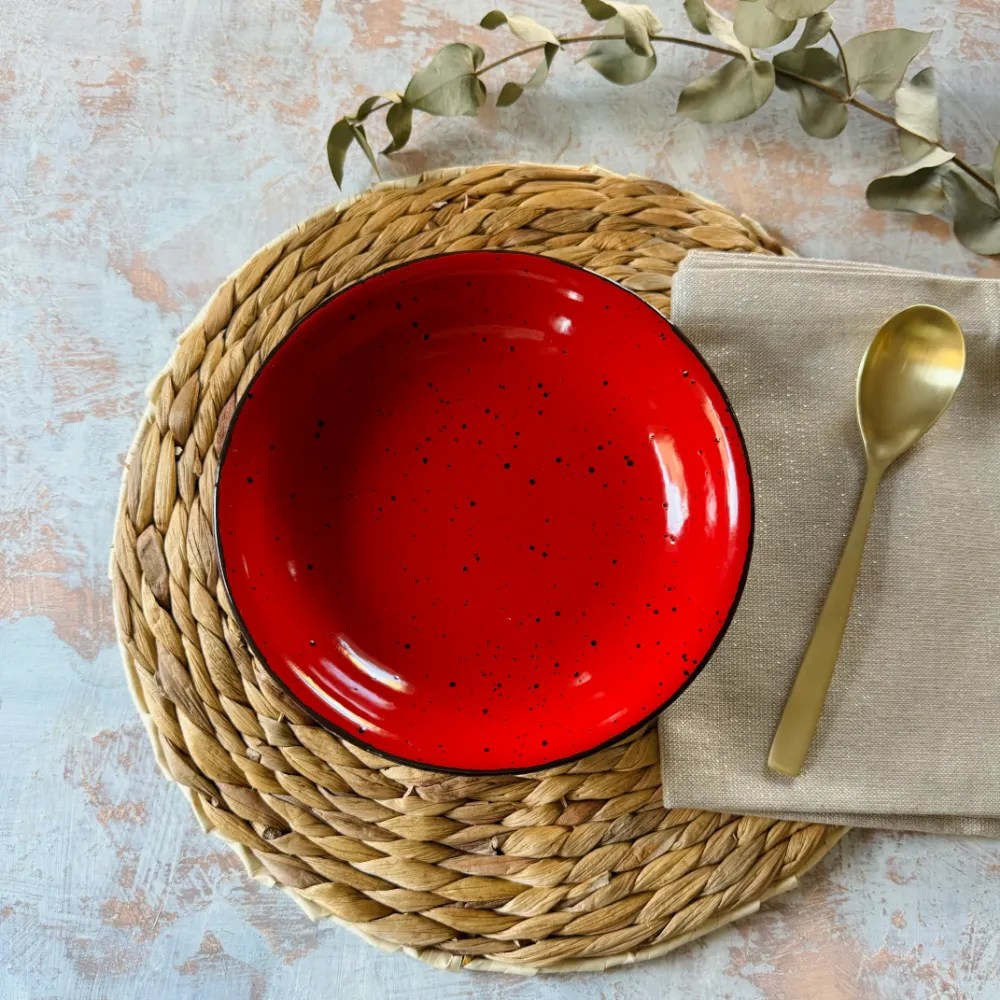 Okrugli duboki tanjur 20 cm - Slika 11