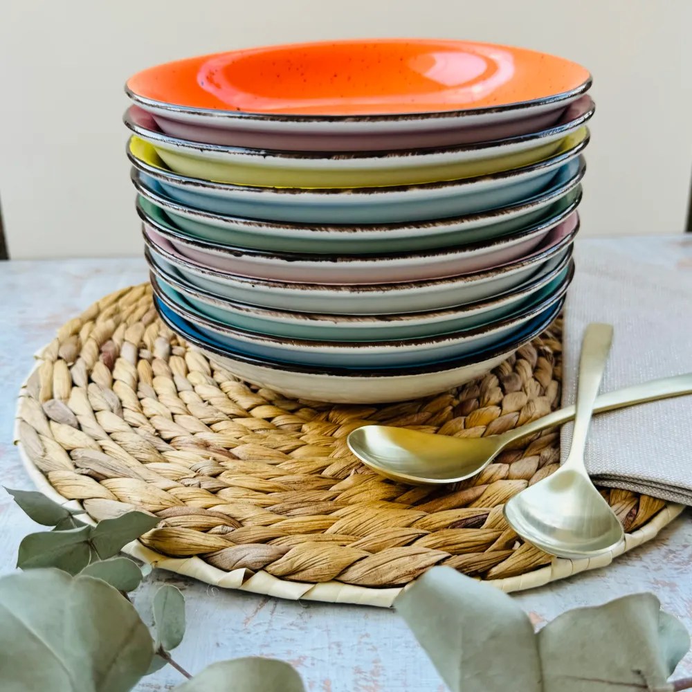 Okrugli duboki tanjur 20 cm - Slika 9