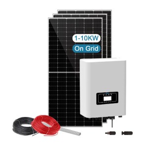 On Grid 10kW Solar Power System for Complete Solar System Solution REN21001