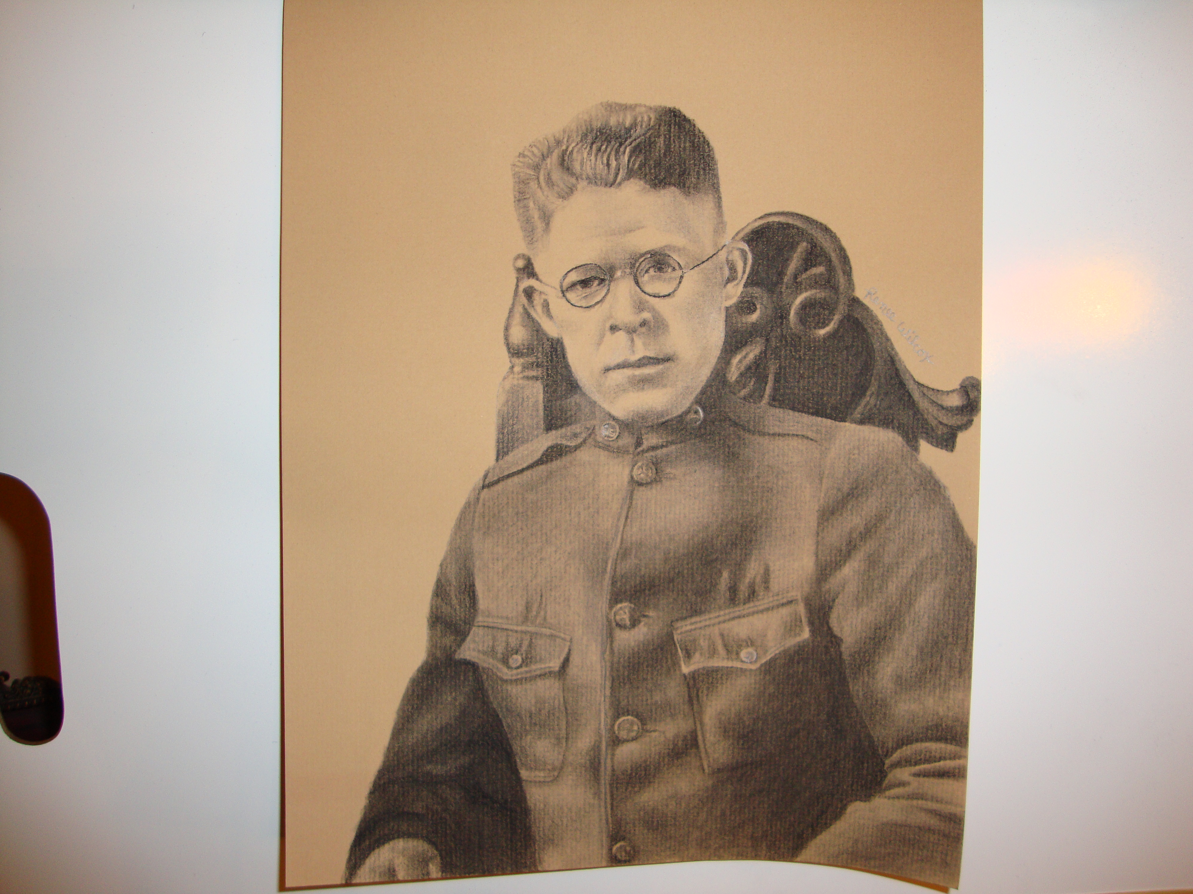 Soldier Portrait (charcoal)