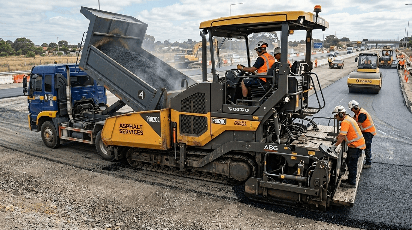 PAVING MACHINE