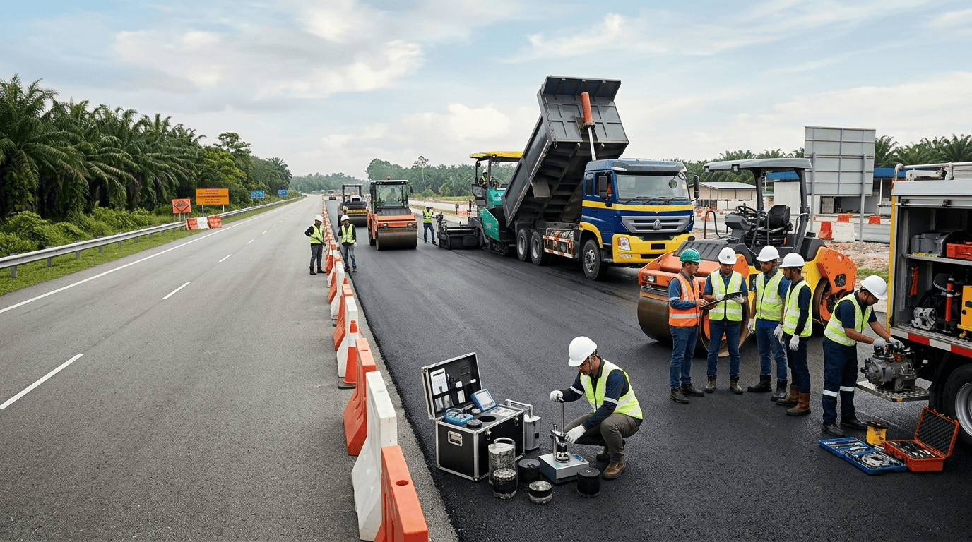 paving