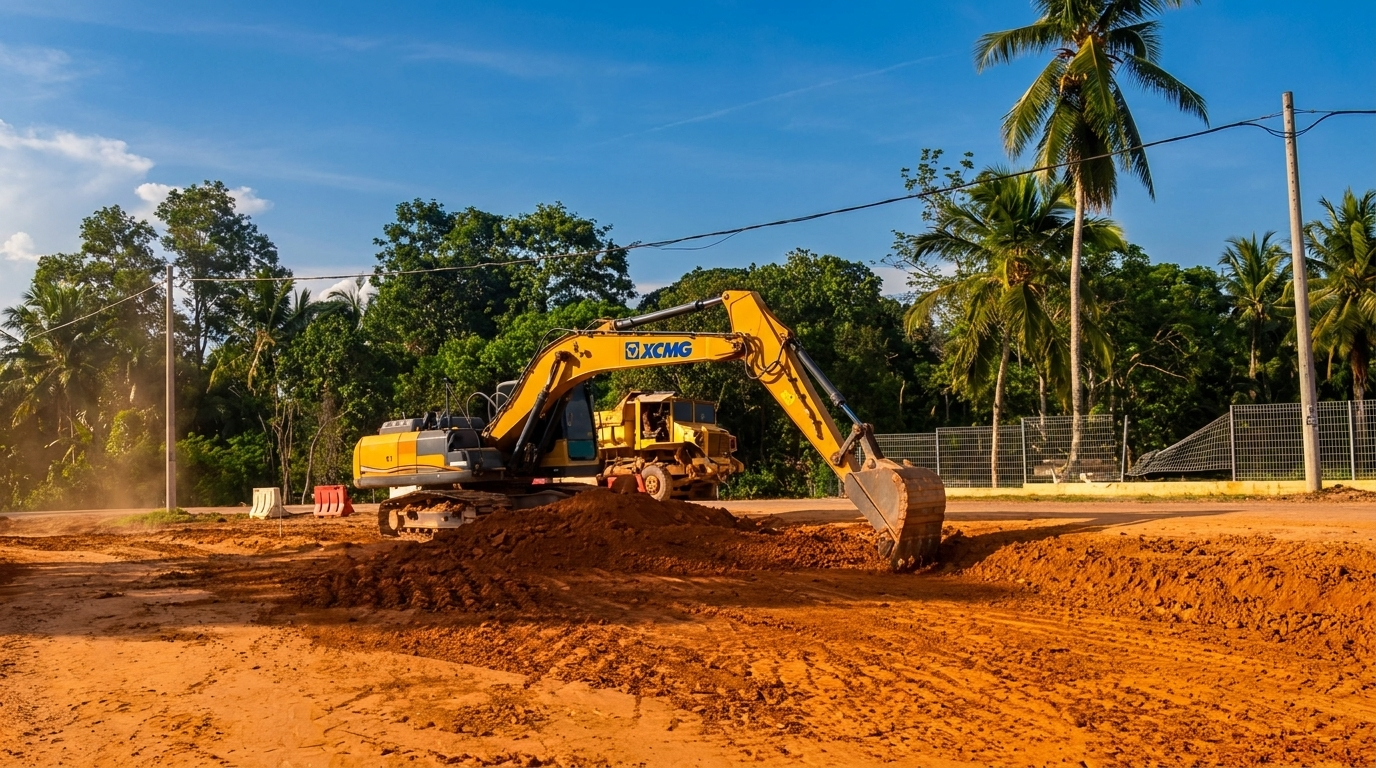 reni logistics exevator earthwork