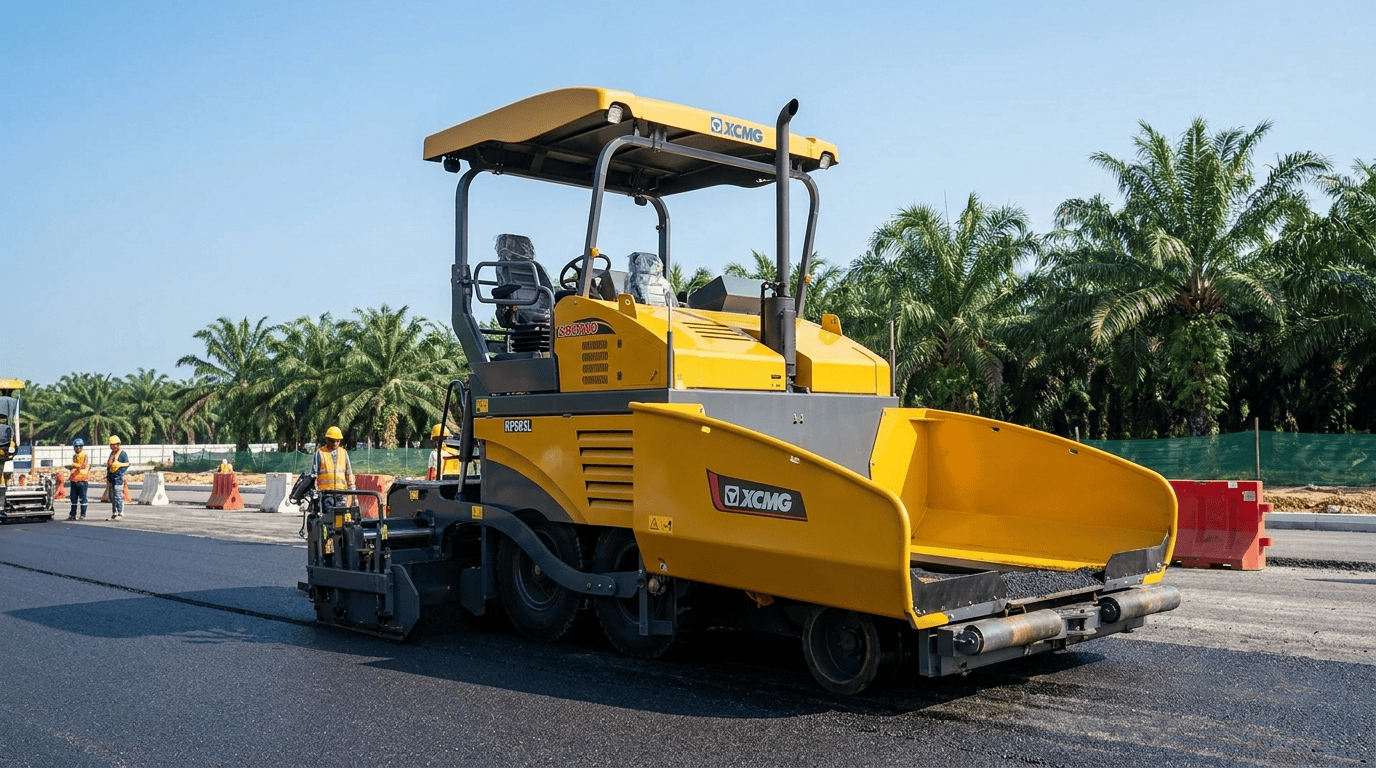 reni loistics paving machine 04