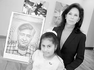 Norma Pérez, 9, wrote her award-winning Cesar Chavez essay under the guidance of her ESL teacher Pamela Fitch at Florence Drake Elementary School in Sparks.