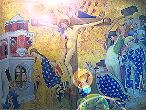The St. Denis Altar-piece, 1416 by Henri Bellechose.