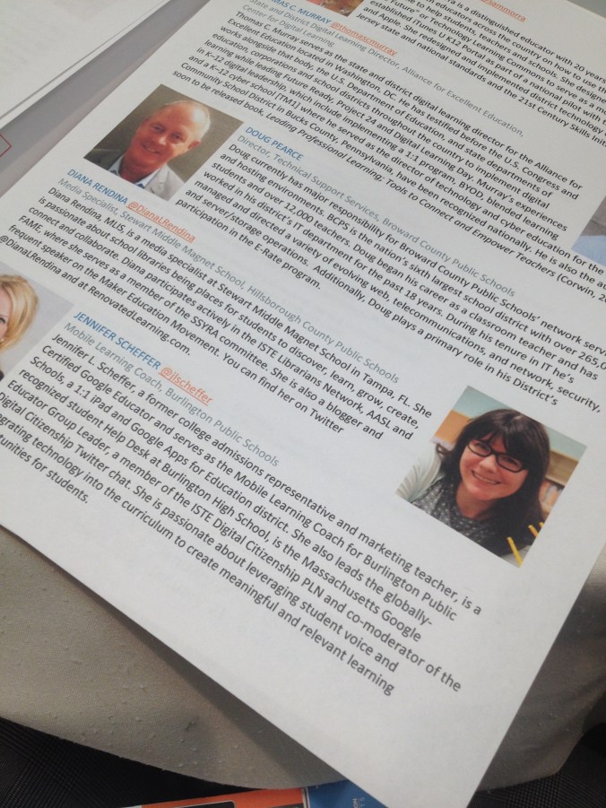 Look - I'm in the program!