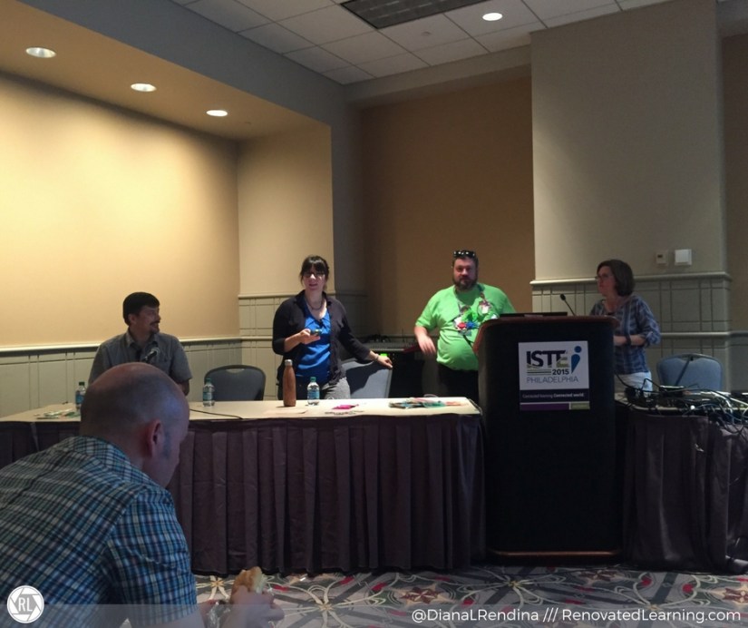 The Knight of Make-a-lot panel. Photo by Okle Miller