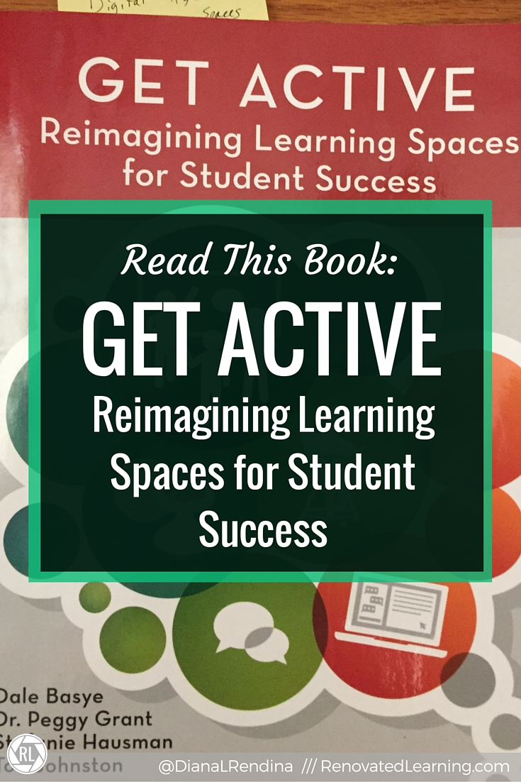 Read this book: Get Active: Reimagining Learning Spaces for Student Success | In my review of Get Active, I talk about the learning space design theory that this book discusses. In particular, I look into how active learning spaces play a role in school libraries.