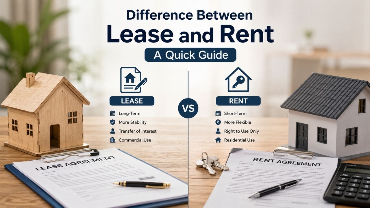 Difference Between Lease and Rent