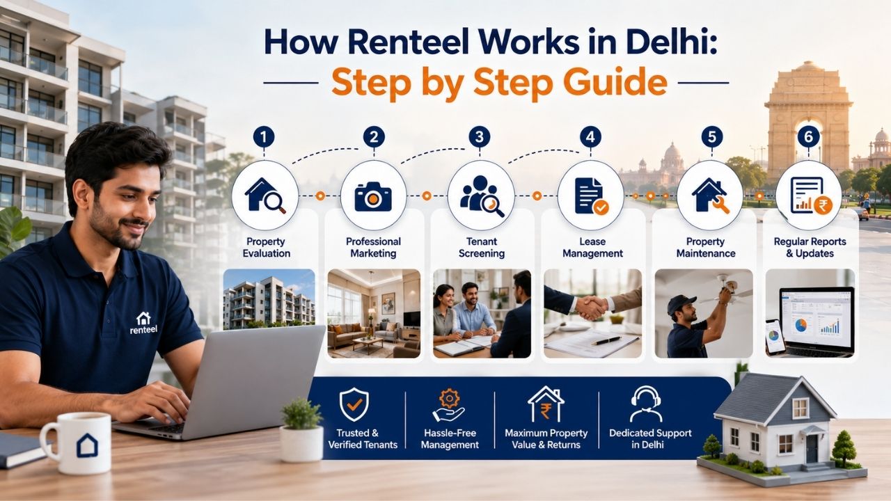 How Renteel Works in Delhi