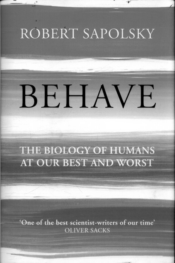Libro para hombres: Compórtate de Robert Sapolsky