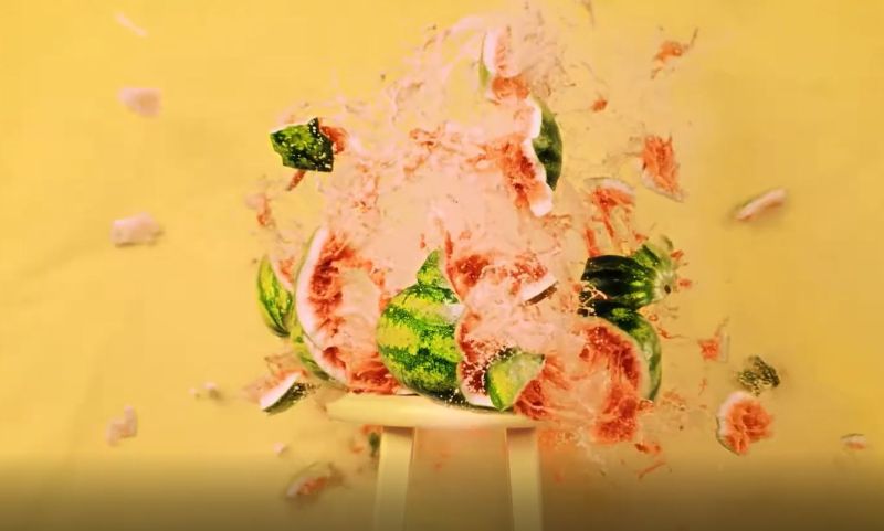 Exploding Bananas Bravocado - Colorful Illustration Collection - HD Quality