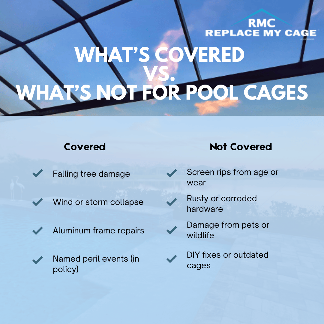 Pool Cage Insurance Coverage