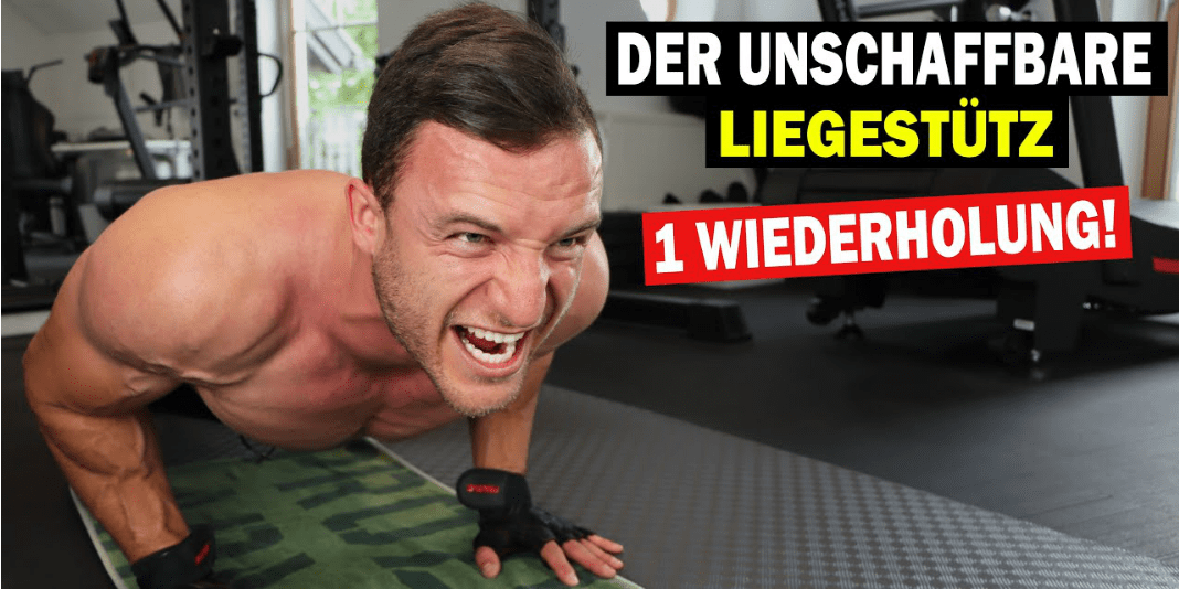 Aber nicht nur die aufgeführten muskelgruppen müssen bei einem push up harte arbeit verrichten, denn auch andere muskeln sind gefordert. Sascha Huber versucht unmÃ¶gliche LiegestÃ¼tze - REP ONE