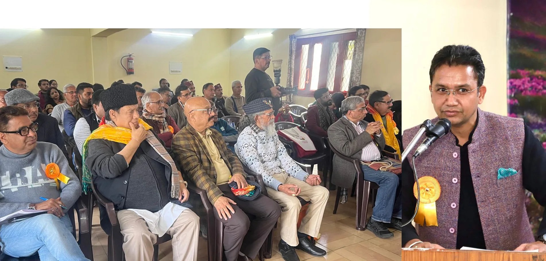 कुमाऊनी भाषा संगोष्ठी एवं कवि सम्मेलन का आयोजन