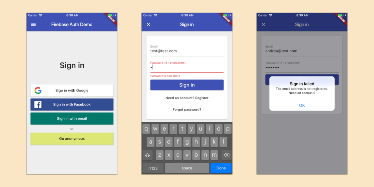 Back in the day, many people would list their phone numbers in the white pages. Firebase Auth Demo Flutter Sign In Email Link Md At Master Bizz84 Firebase Auth Demo Flutter Github