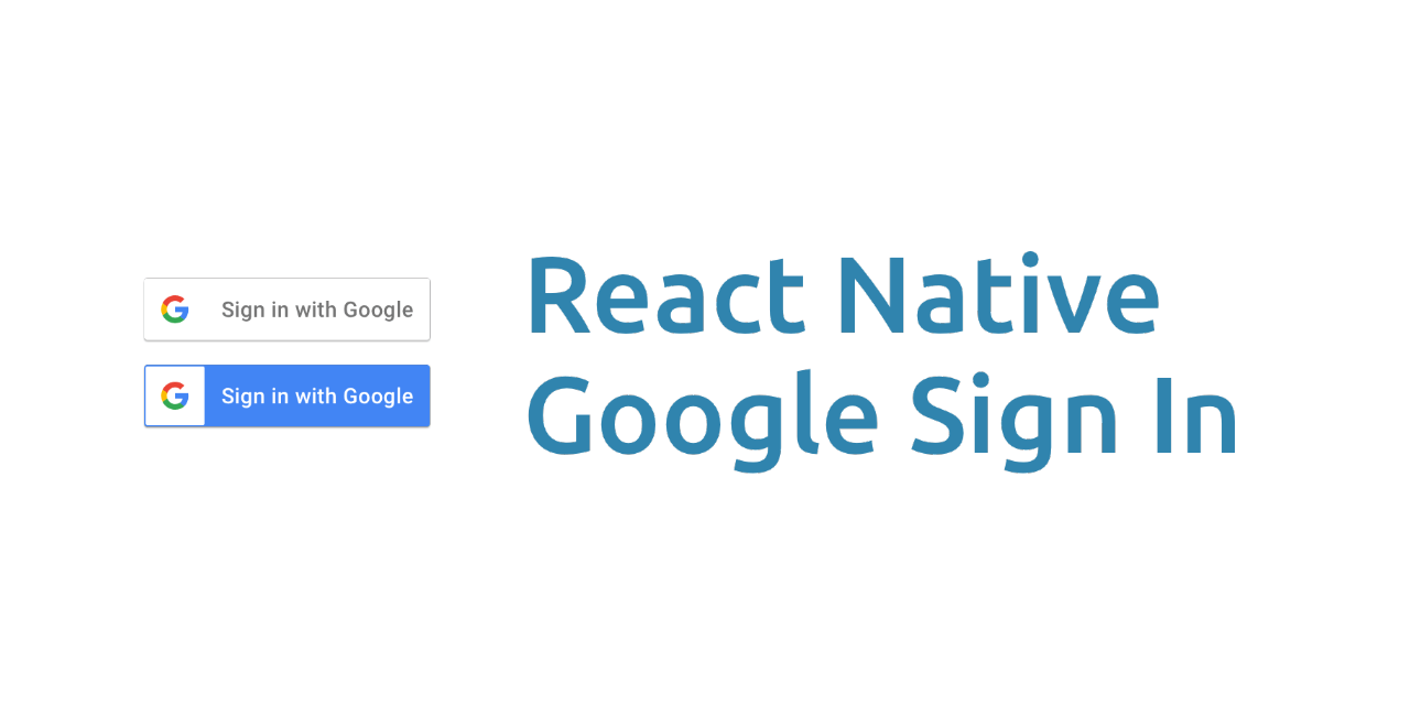 It was originally an independent company founded in 2011. Github React Native Google Signin Google Signin Google Sign In For Your React Native Applications