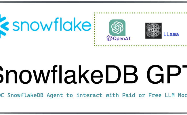 GitHub - Abhishek-ch/snowflakeGPT: A Snowflake GPT Demo Using SqlAlchemy