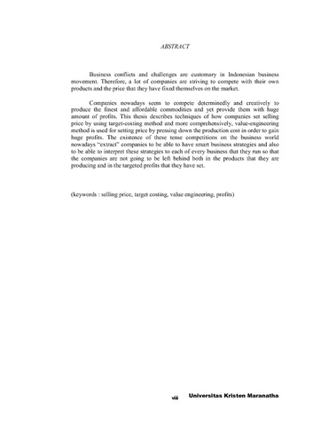 Target Costing Lecture Online Presentation