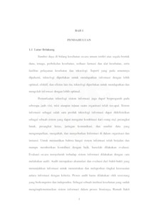 14/04/2013 · laporan audit sistem informasi. Pengaruh Audit Sistem Informasi Berbasis Komputer Sumber Daya Manusia Dan Teknologi Informasi Terhadap Kualitas Laporan Keuangan Rumah Sakit Bakti Timah Kota Pangkalpinang Repository Universitas Bangka Belitung