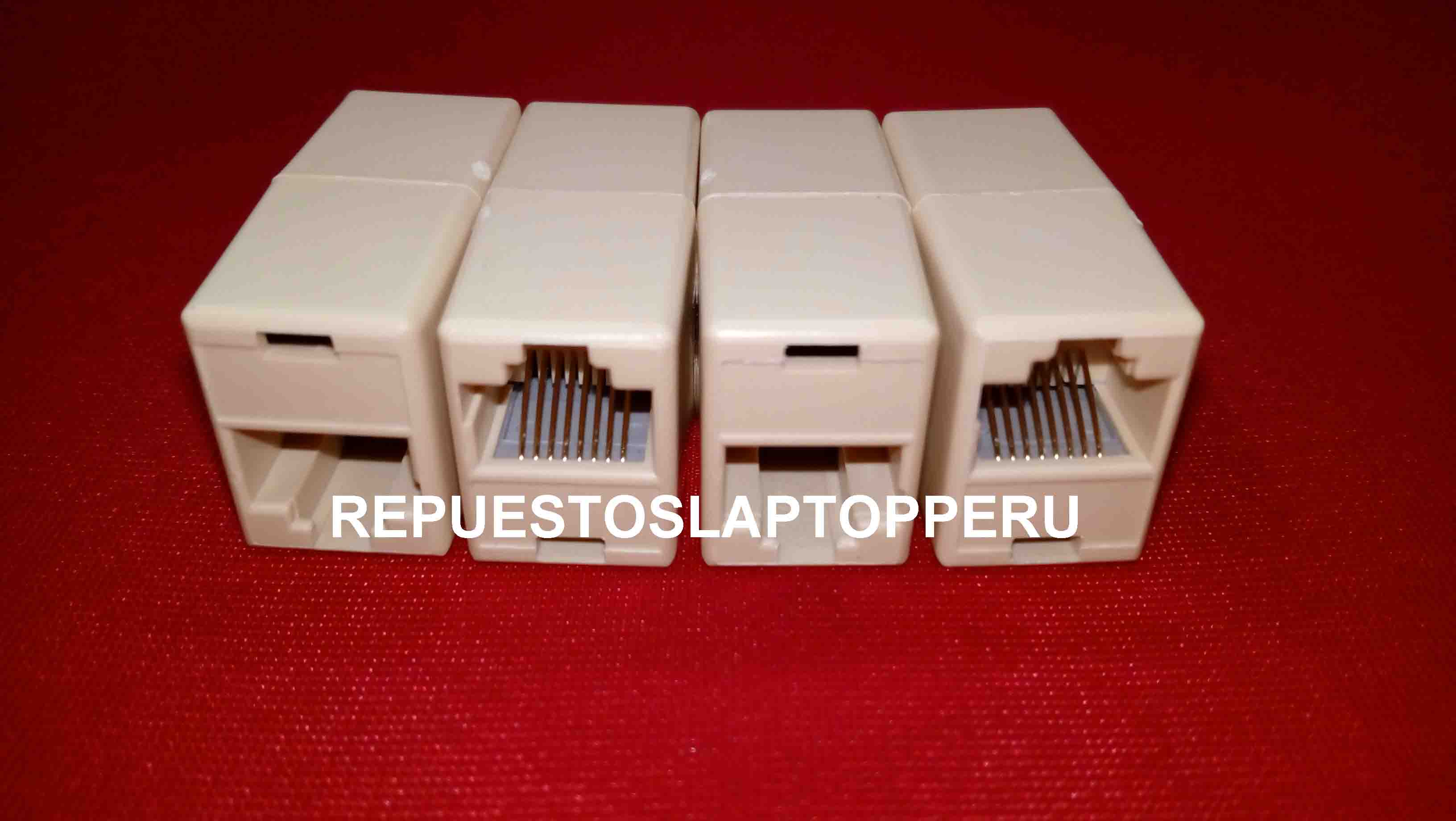 Adaptador Para Cable De Red Rj-45 Utp Empalme Union Hembras