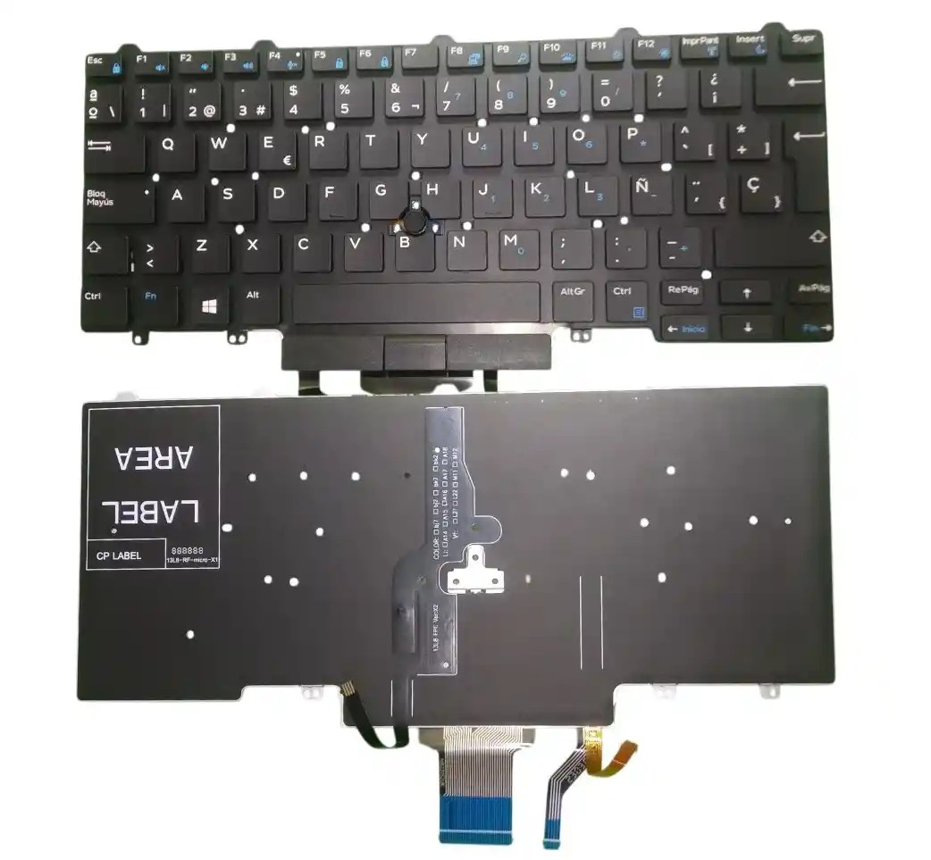 Teclado Dell Latitude E7450 E5450 E5470 E7470 Español