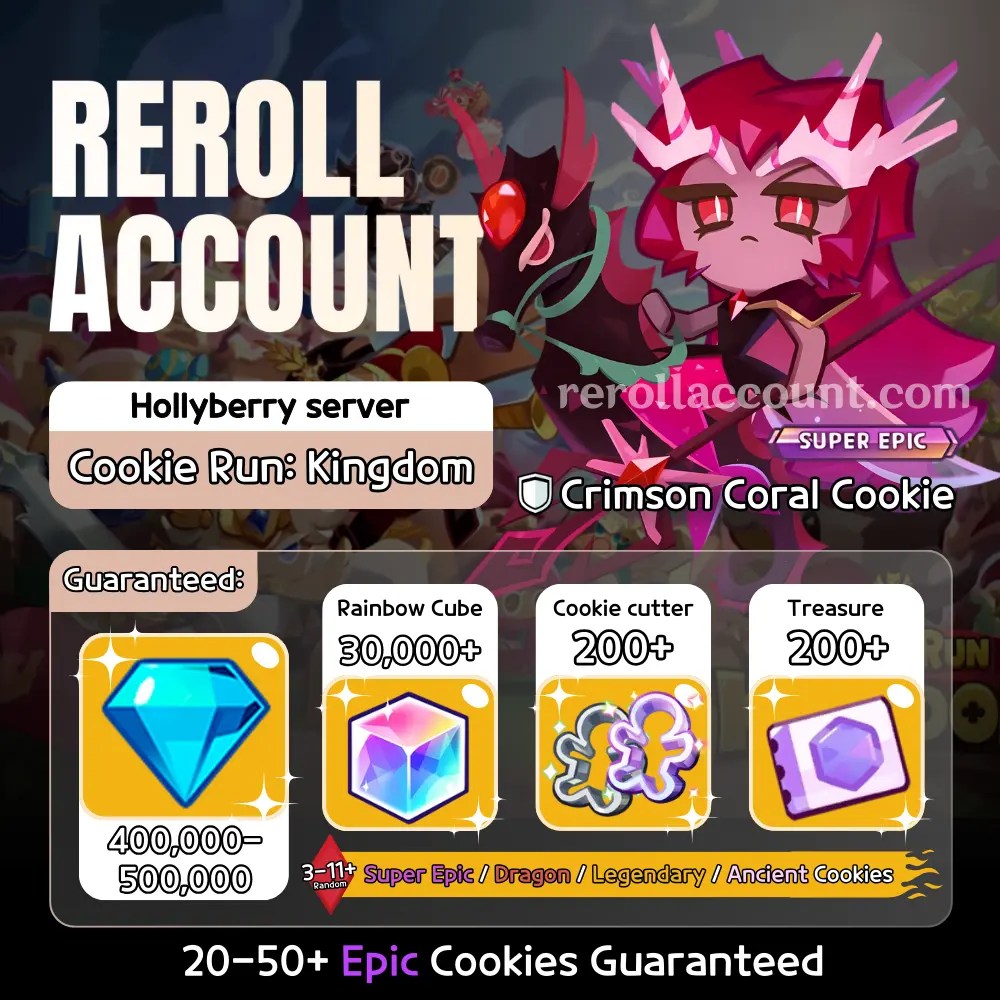crimson coral cookie account hollyberry