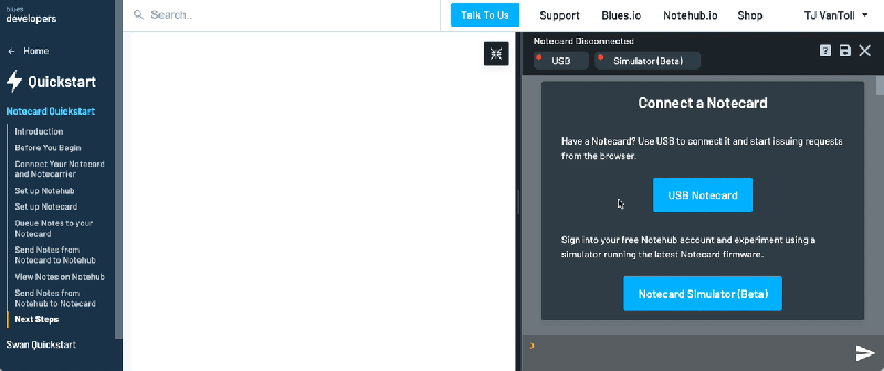 Notecard Quickstart Blues Developers - Beautiful Colorful Pattern - 4K