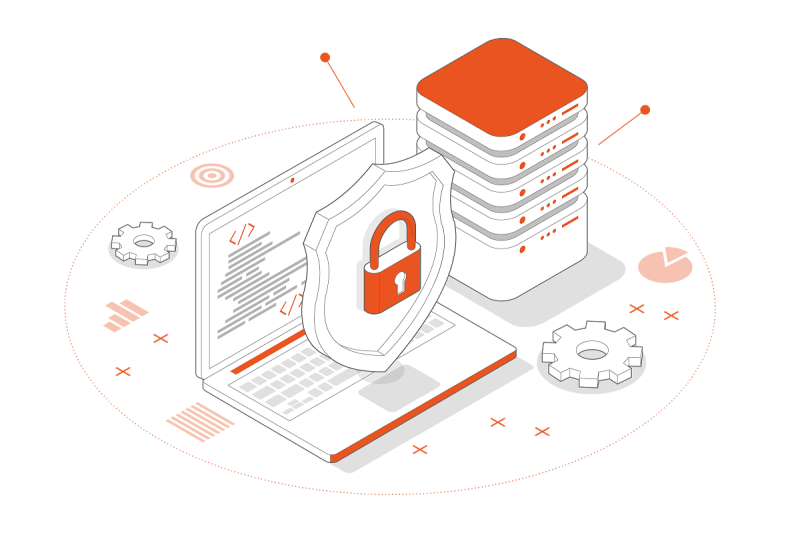 Confidential Computing Ubuntu - Beautiful Dark Background - High Resolution