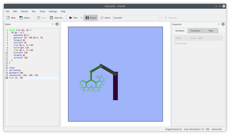 Keypress Interaction With Turtle D Learn - Mobile Landscape Illustrations for Desktop