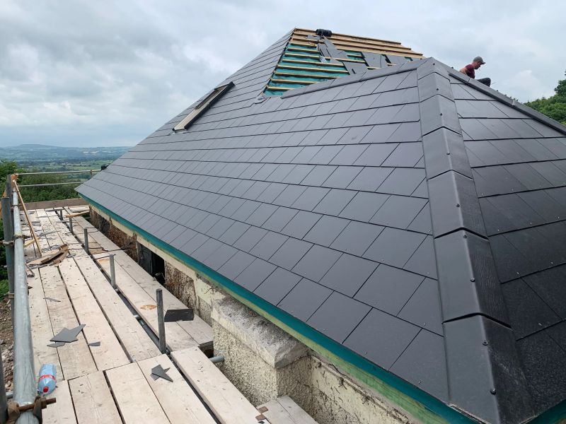 Roofs Total Structures - Artistic Mountain Photo - High Resolution