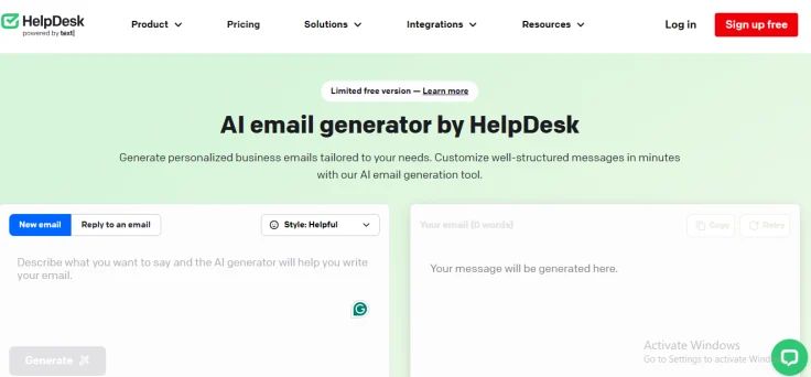 Ai Email Generator By Helpdesk - Premium Geometric Picture Gallery - Mobile