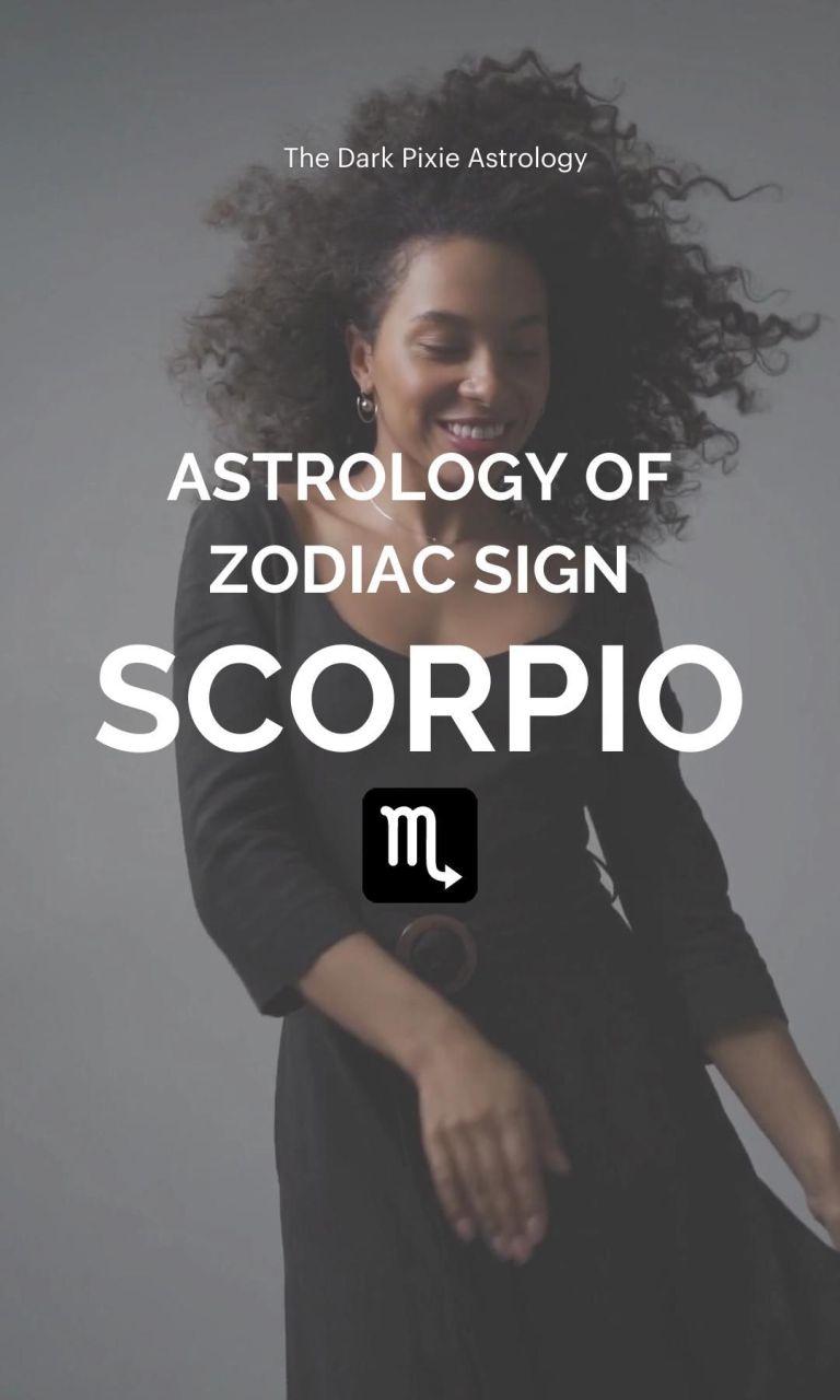 Scorpio Sign Astrology of Zodiac Sign Scorpio - from The Dark ...