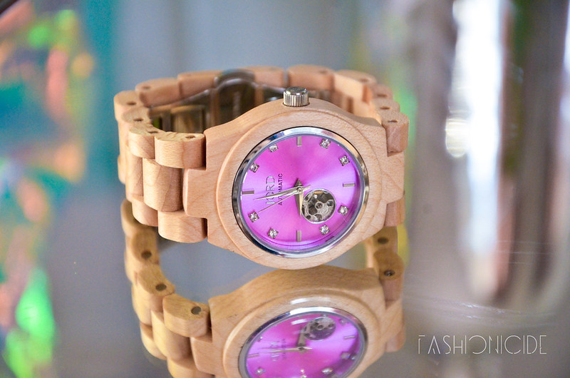 JORD’s Cora Wooden Watch in Maple & Lavender