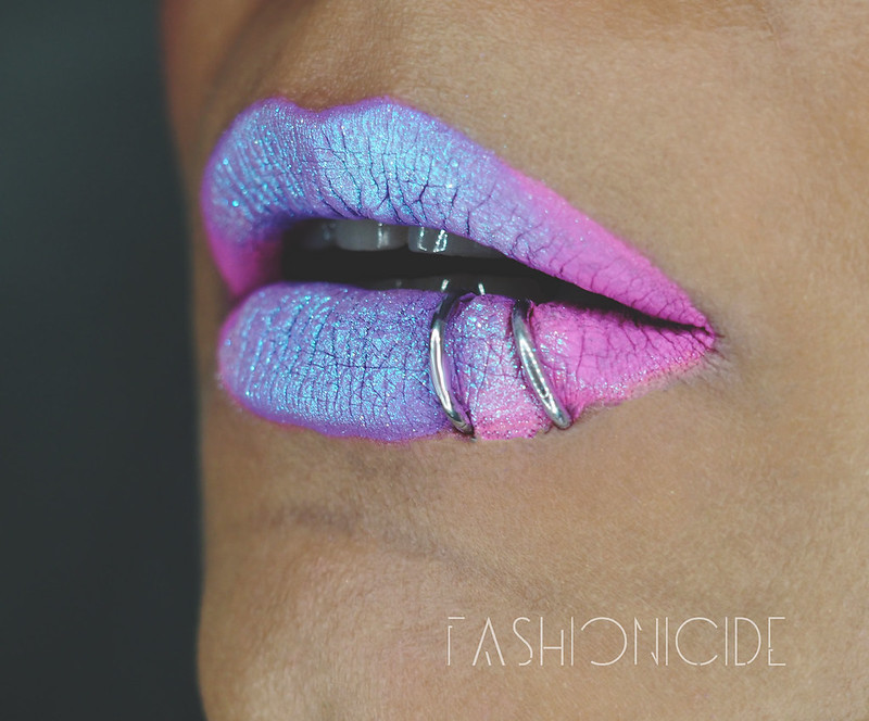 HOW TO // Iridescent Lips with Sugarpill’s Lumi Loose Eyeshadow