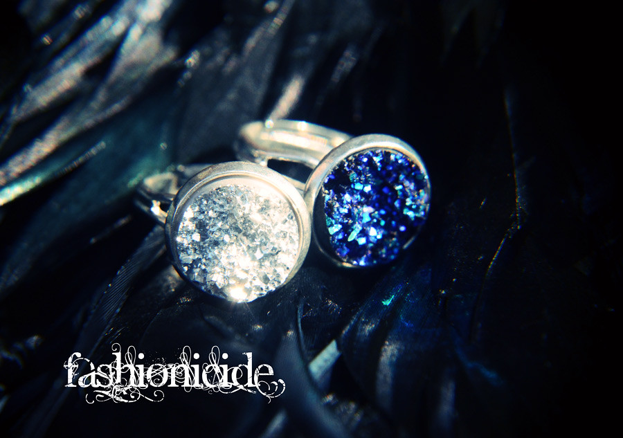 NEW IN // Druzy Rings!
