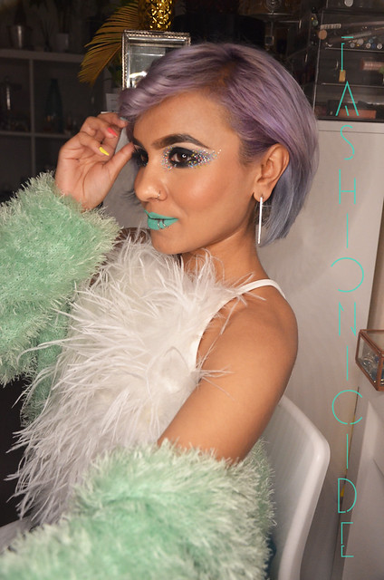 Mint Matte Lipstick | LA Splash Smitten Lip Tint Mousse in Severo