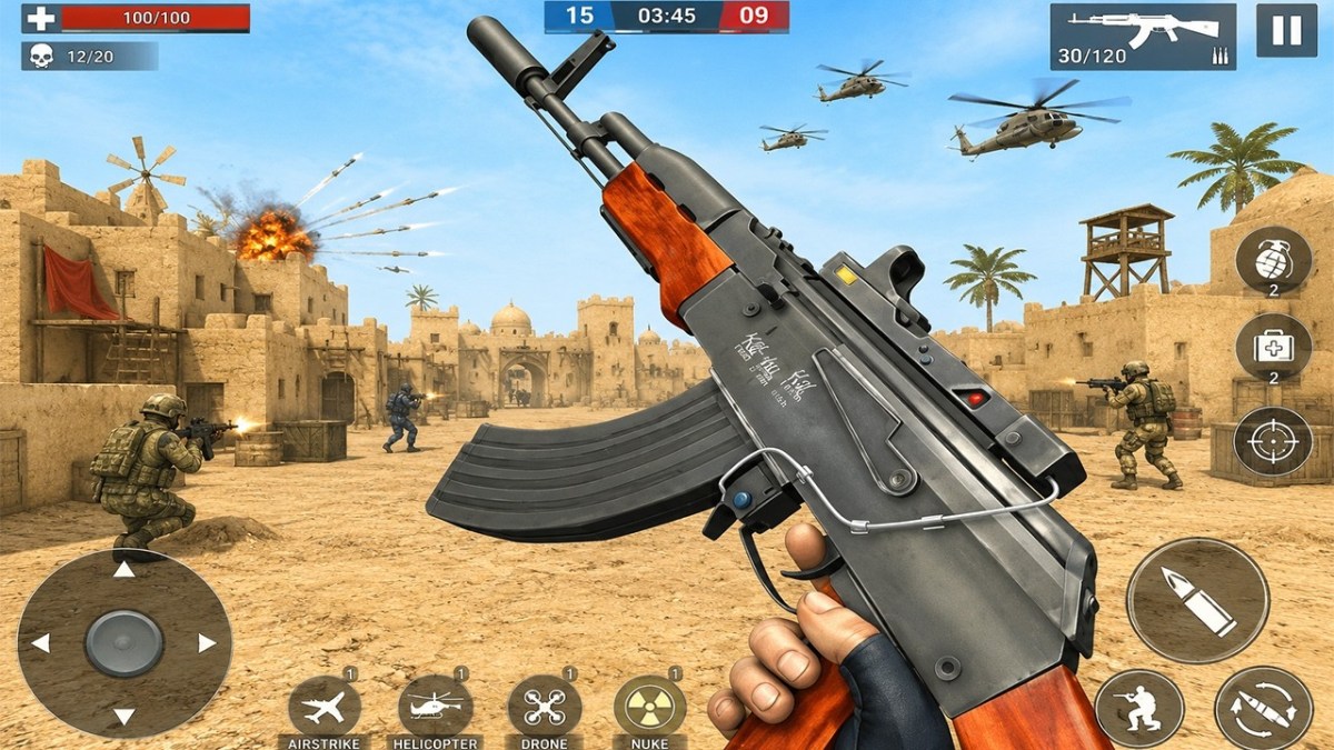 Banduk Wala Game – Anti Terrorist Shooting Game – Android Gameplay
