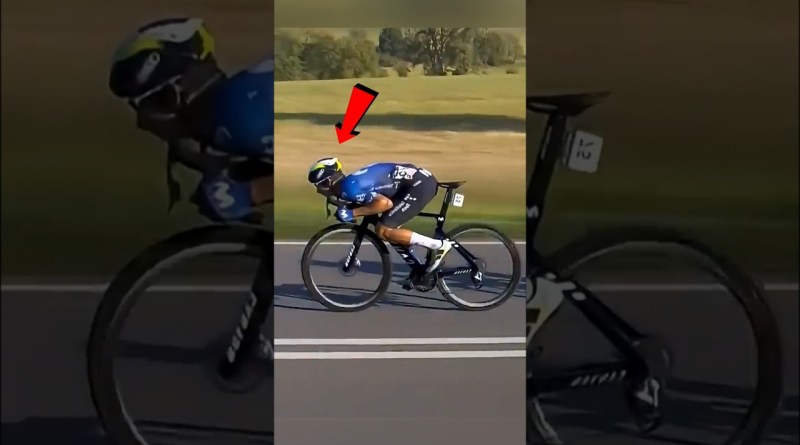 Was This Cyclist Really Cheating? 🤯#sports #shorts