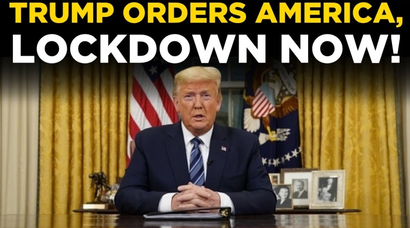 Breaking News Live: Trump “Lockdown Now” Claim | World News Live | Trump Lockdown Order