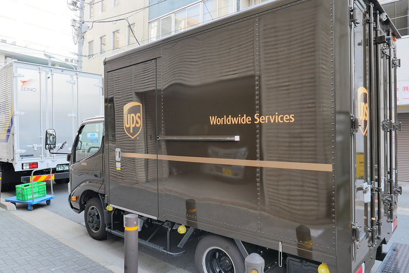 UPS truck UPS truck