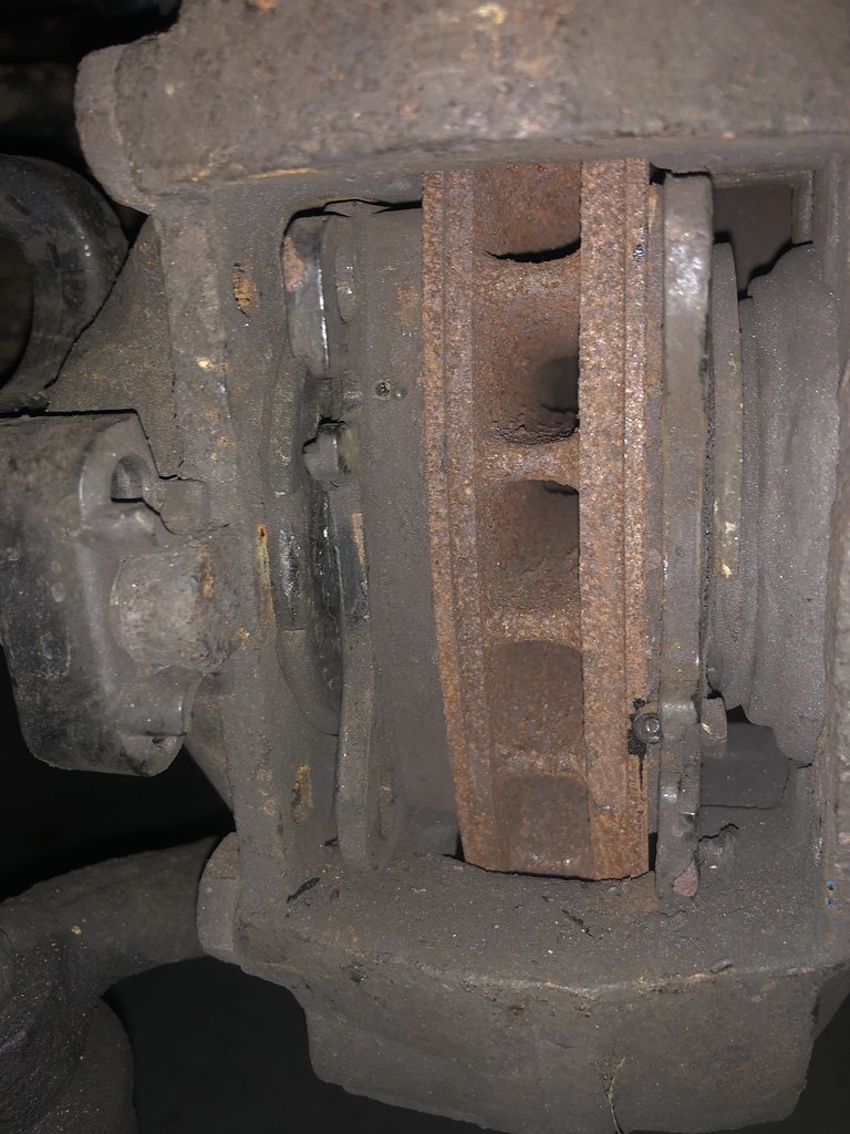 Rebuilt Mercedes brake calipers