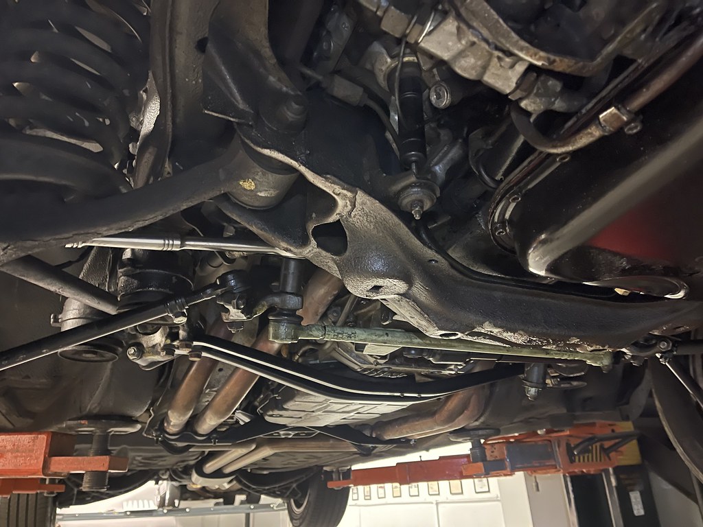 W126 drag link and alignment