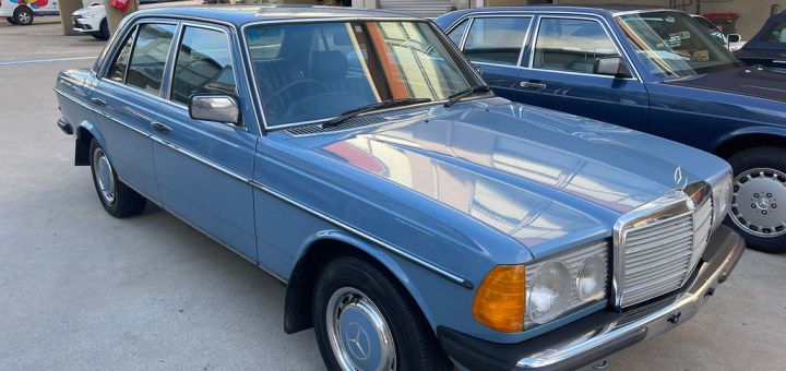 Enter the slow lane – My first W123 diesel
