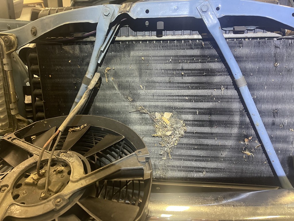 Replacing the W123 Auxiliary fan