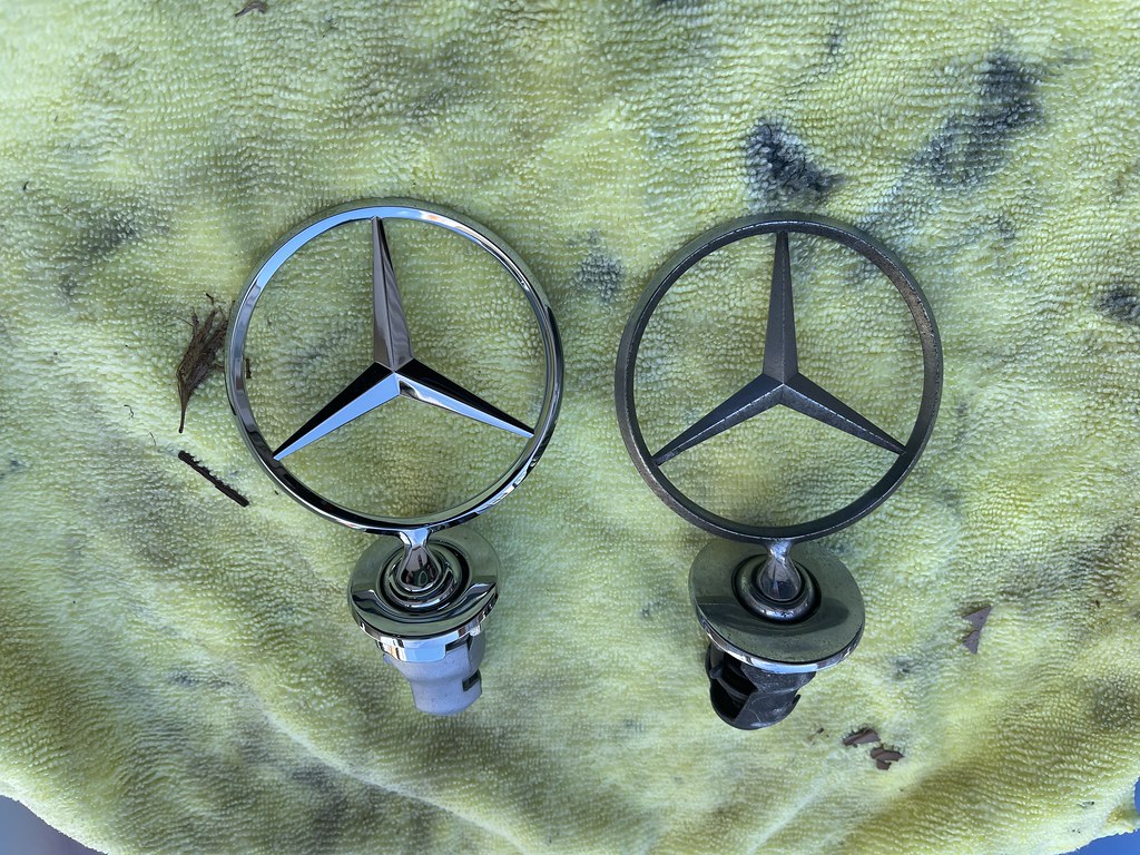 W123 Mercedes Star Replacement