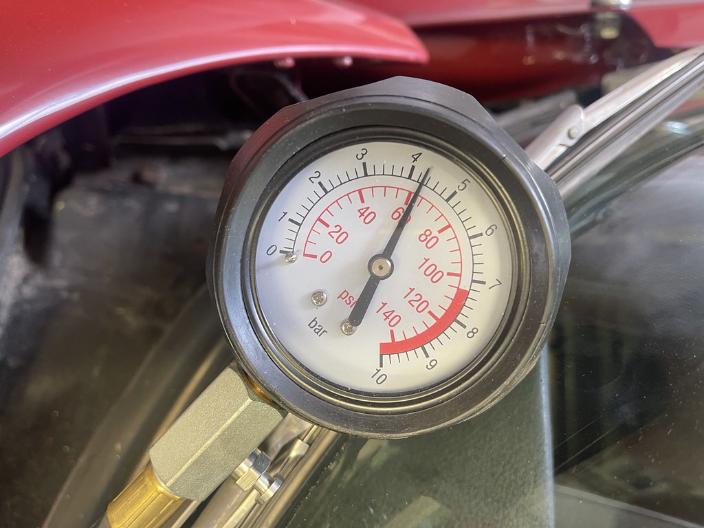 Citroen DS Oil Pressure light